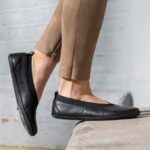 opanka balerina žene B6LZ93 Vivobarefoot opsidijan - Image 8