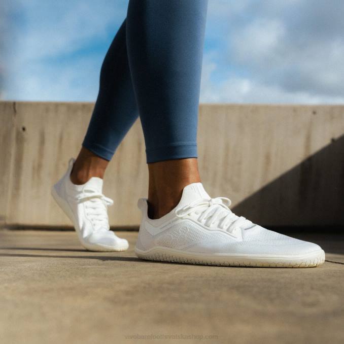 primus lite pletene žene B6LZ85 Vivobarefoot blistavo bijela - Image 8